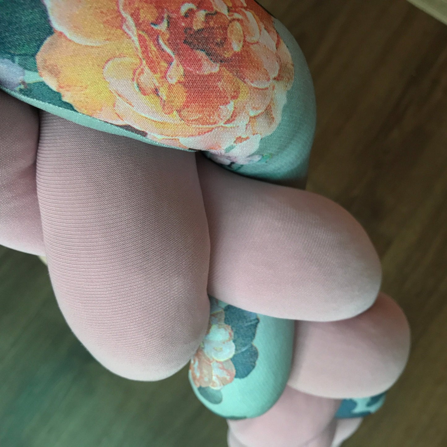 3 Strand Floral Braided Cot Bumper (View all colours and sizes) - Liley and Luca