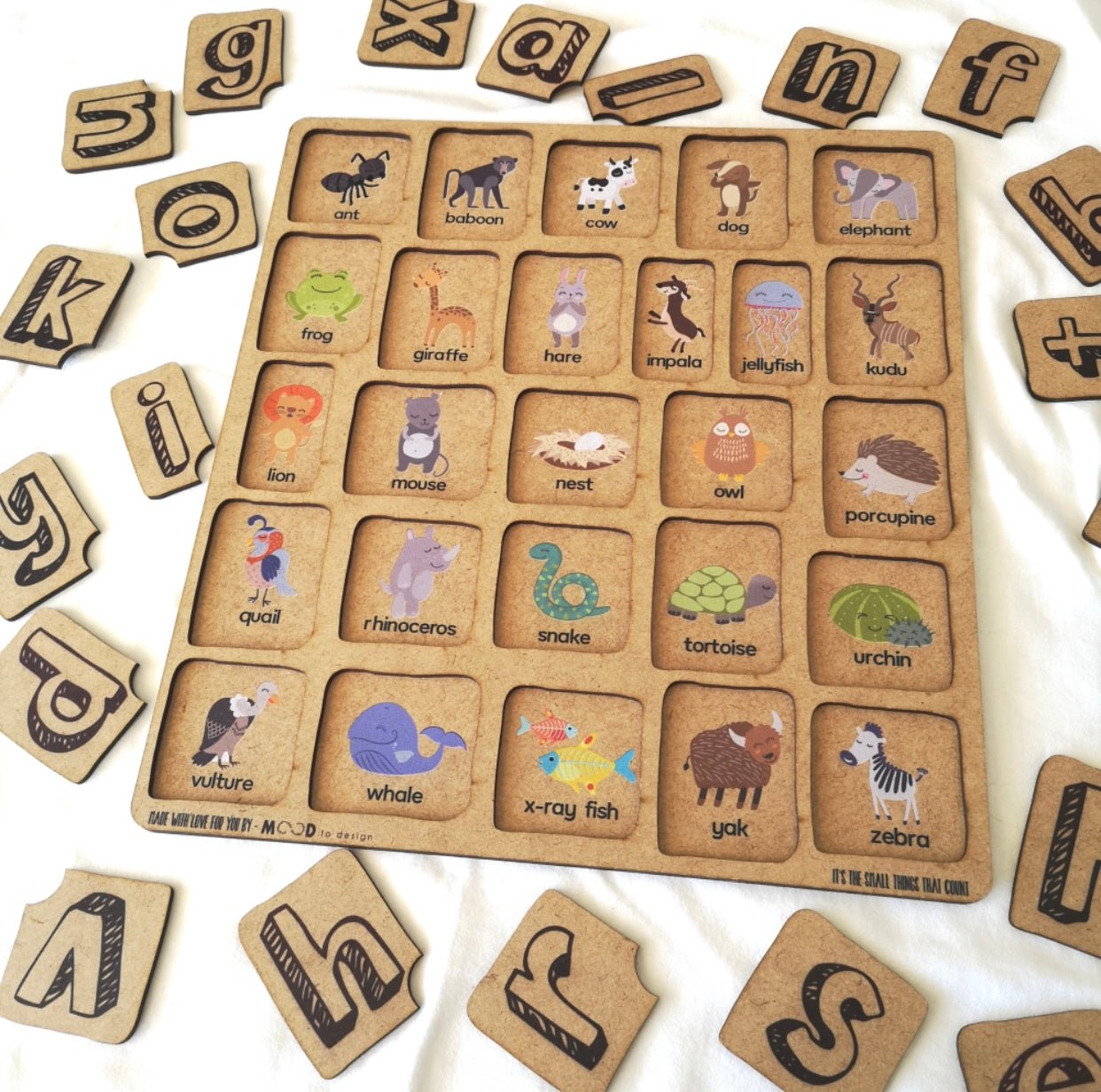 ABC Posting Puzzle - English - Liley and Luca