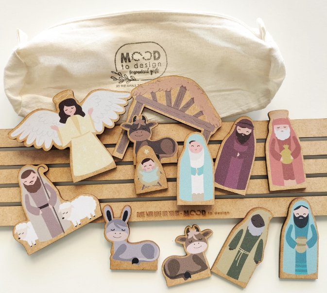 Advent Calendar Box Characters - Liley and Luca