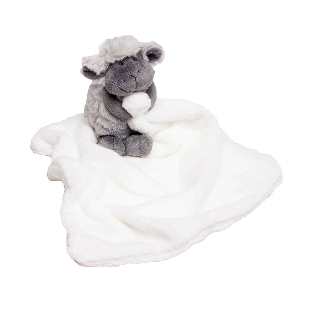 Chubby Sheep Cuddle Blanket - grey face - Liley and Luca