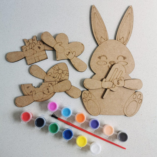 Easter Bunny 5 day countdown kit - Liley and Luca