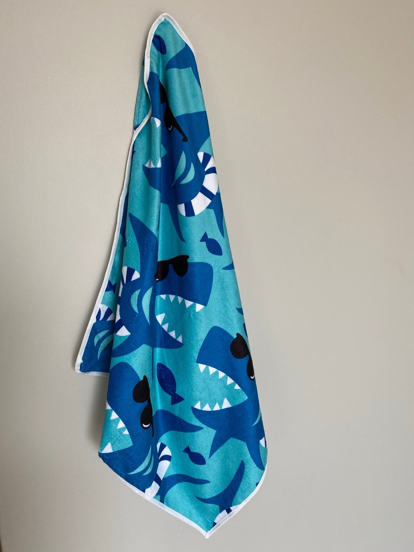 Hooded baby swim towel - Liley and Luca