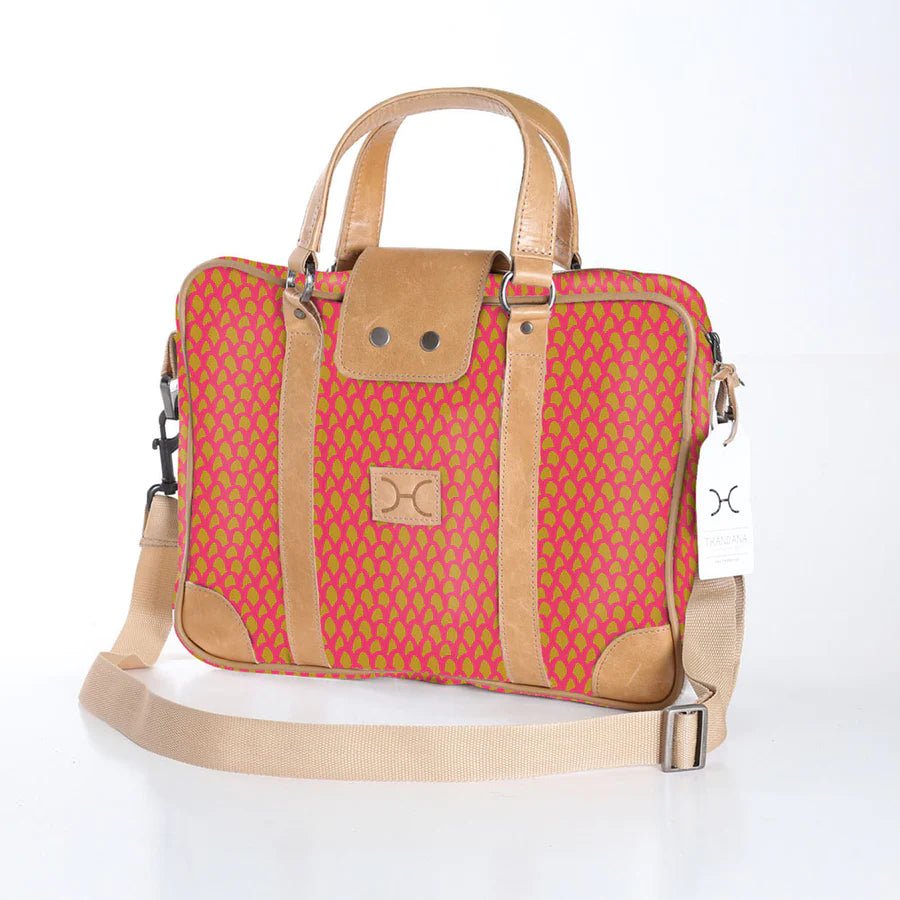 Laptop 15' Bag Laminated Fabric (view all options) - Liley and Luca