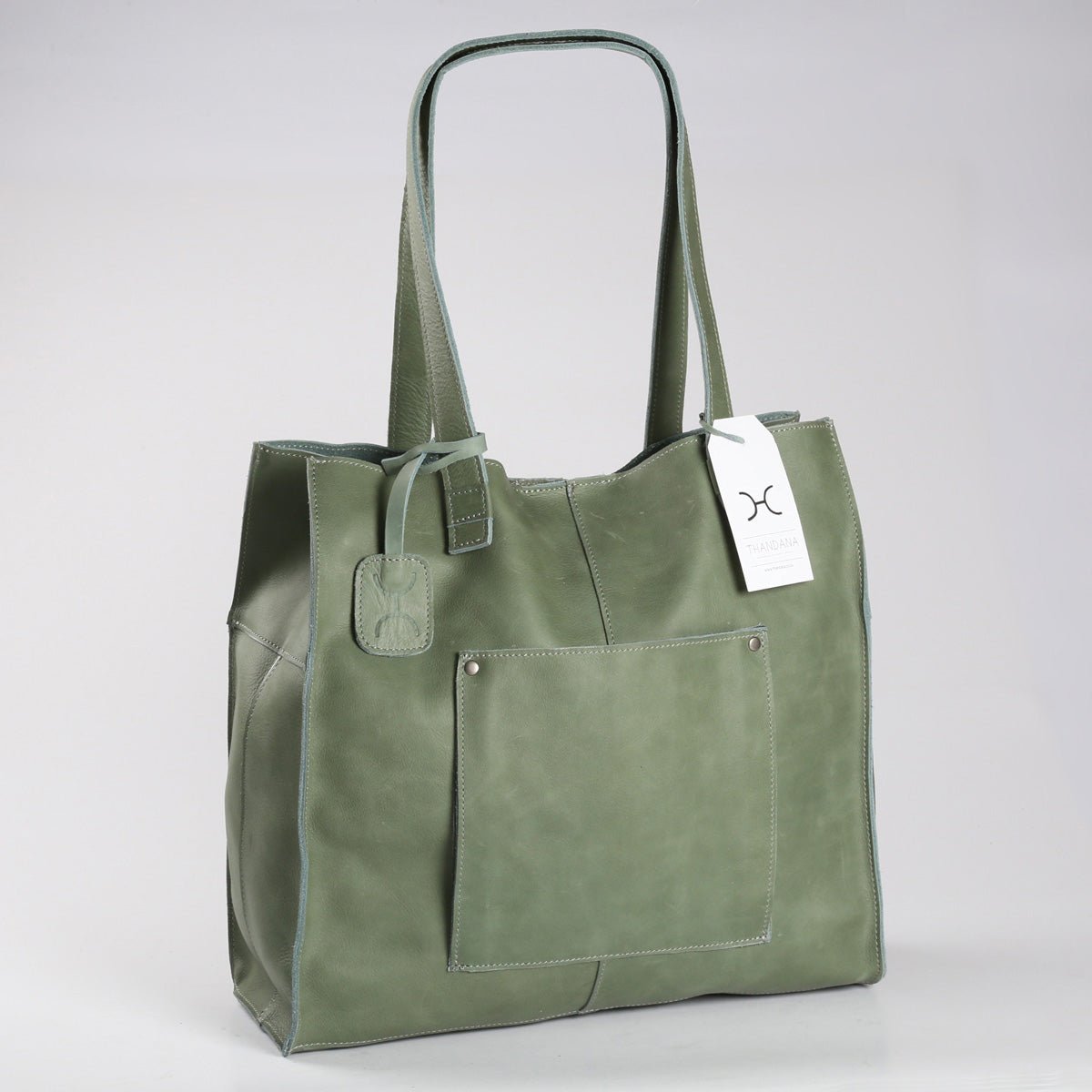 Leather Tote Zipper Handbag (view all options) - Liley and Luca