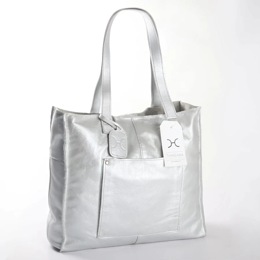 Leather Tote Zipper Handbag (view all options) - Liley and Luca