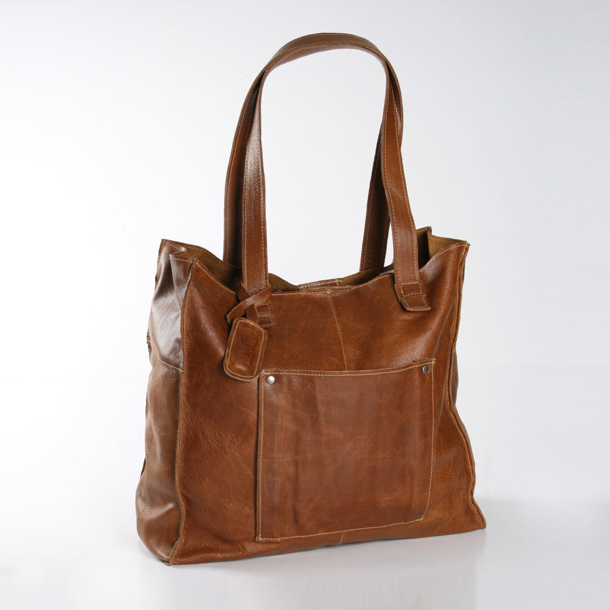 Leather Tote Zipper Handbag (view all options) - Liley and Luca