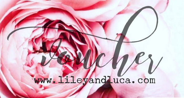 Liley and Luca Gift Voucher - Liley and Luca
