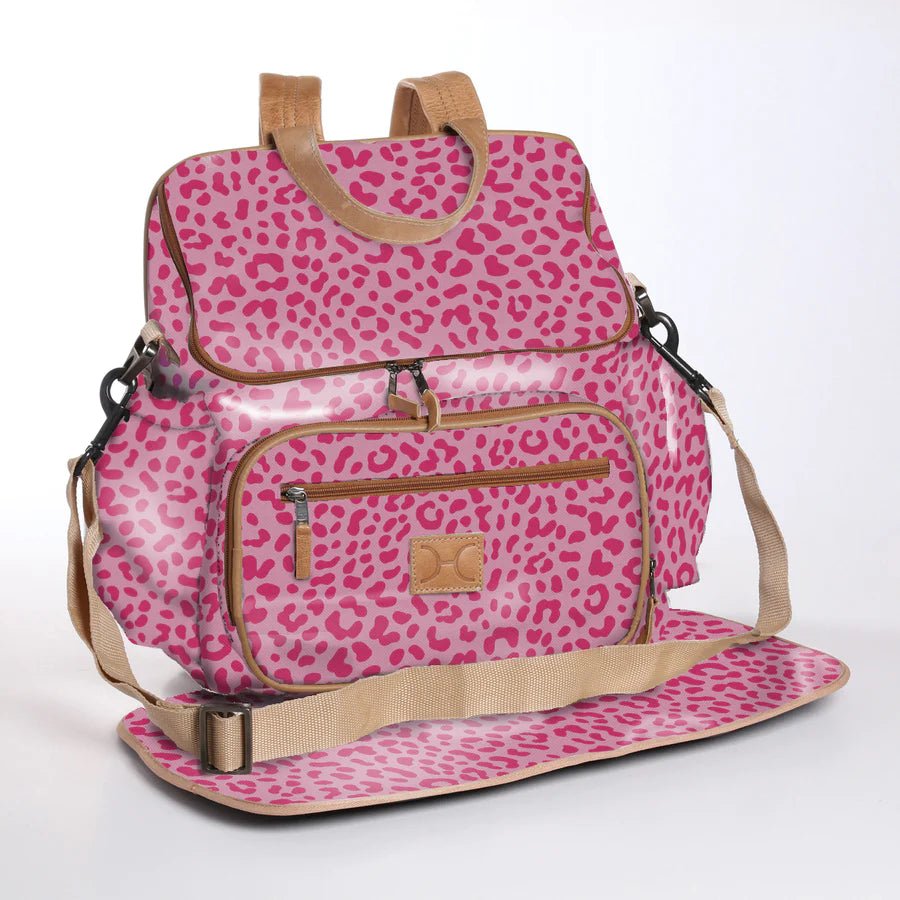 Nappy Backpack Laminated Fabric (view all options) - Liley and Luca