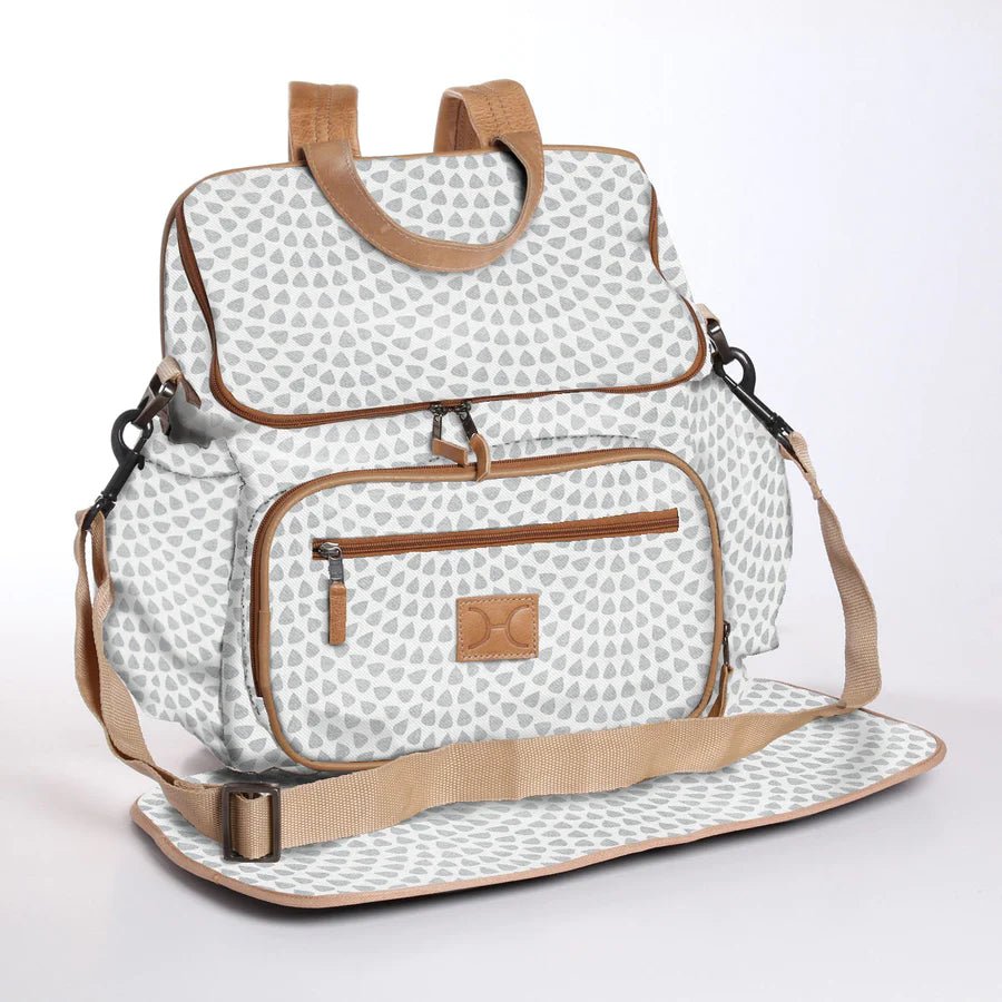 Nappy Backpack Laminated Fabric (view all options) - Liley and Luca