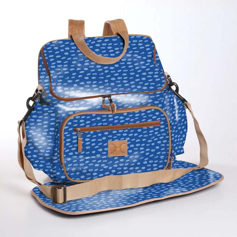 Nappy Backpack Laminated Fabric (view all options) - Liley and Luca