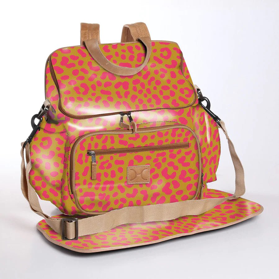 Nappy Backpack Laminated Fabric (view all options) - Liley and Luca