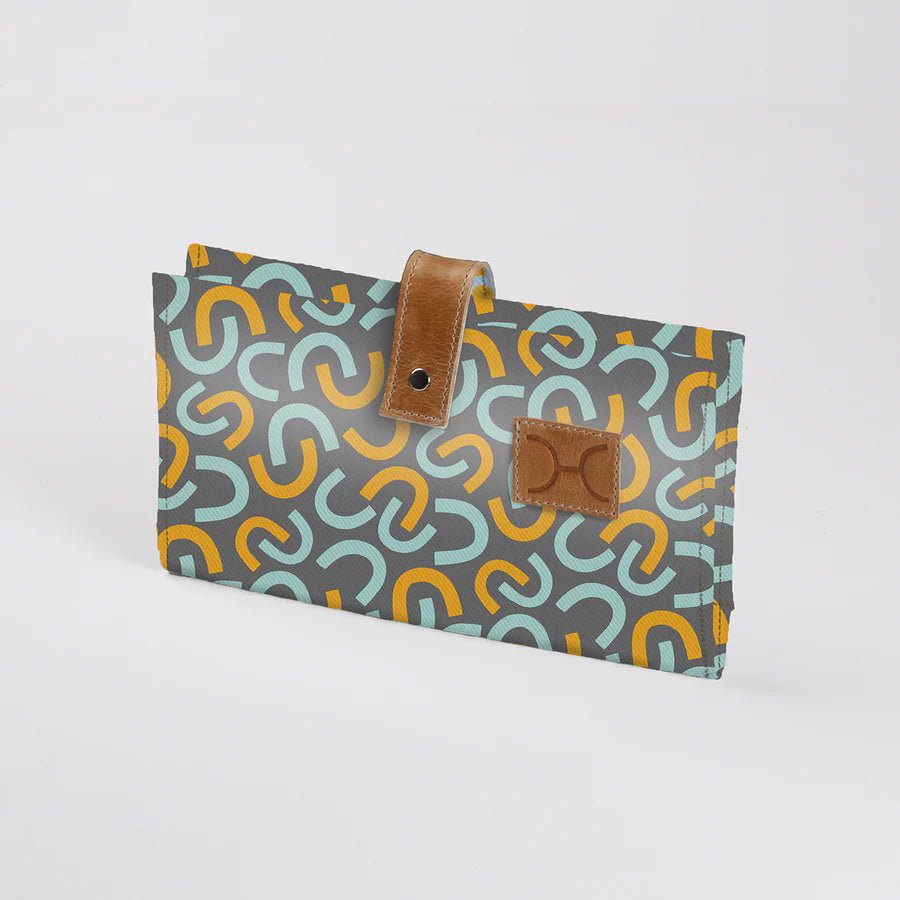 Nappy Wallet Laminated Fabric (view all options) - Liley and Luca