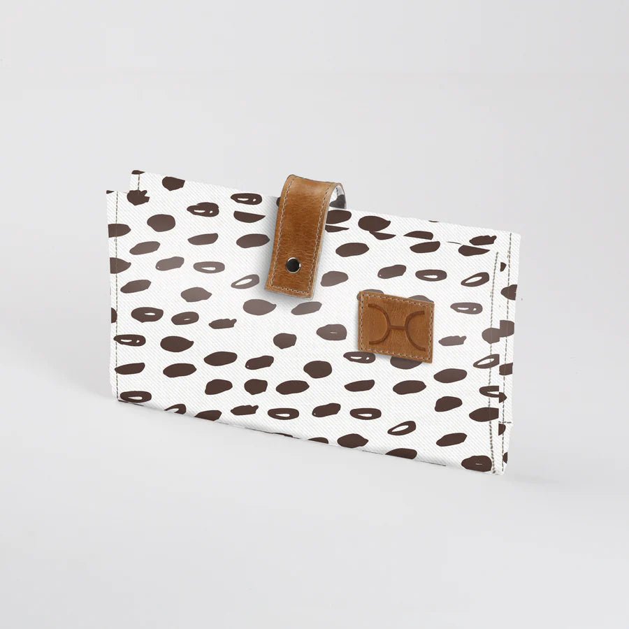 Nappy Wallet Laminated Fabric (view all options) - Liley and Luca