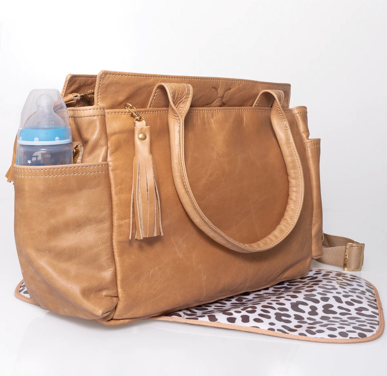 Noa Nappy bag Leather (view all options) - Liley and Luca