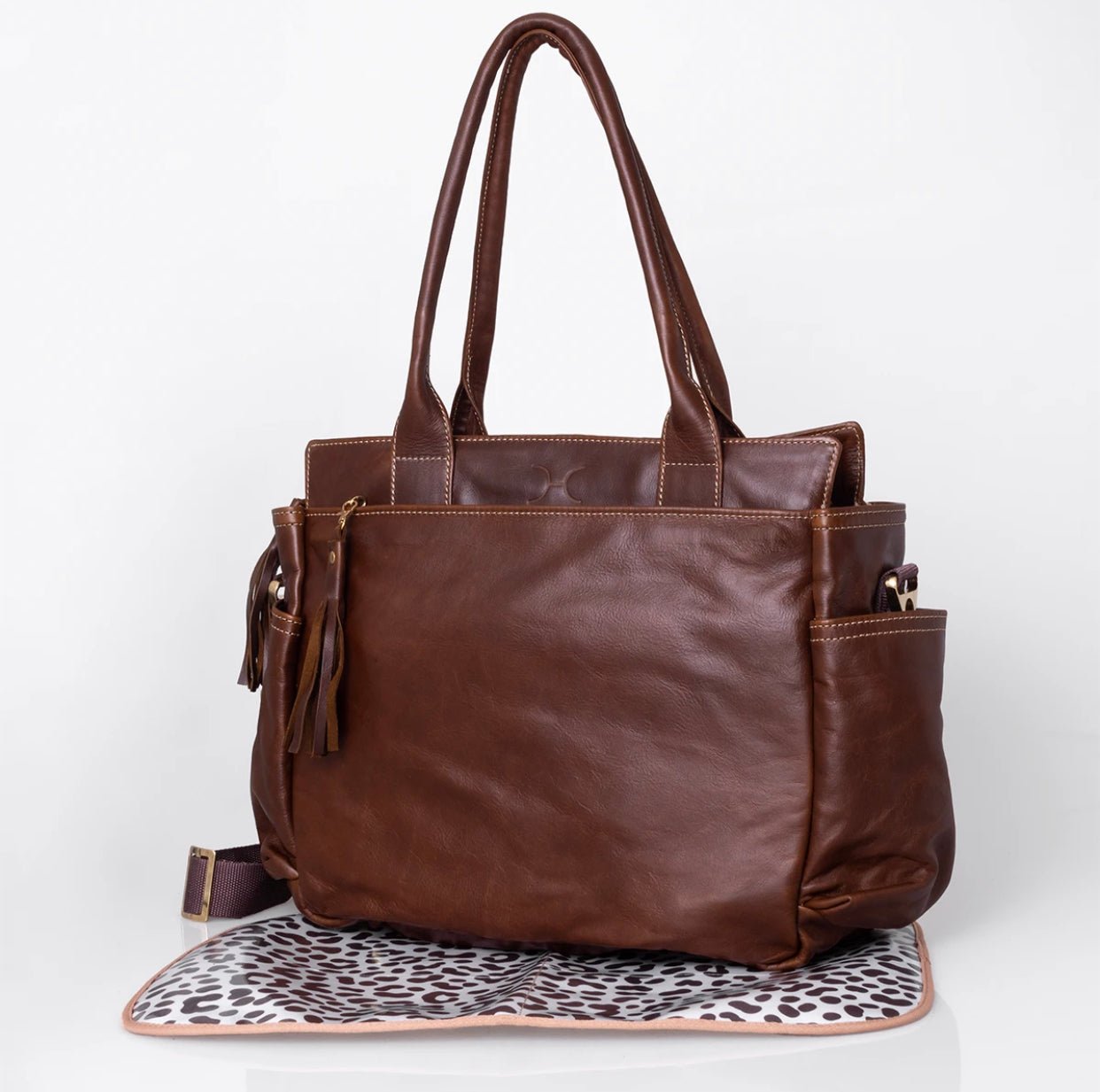 Noa Nappy bag Leather (view all options) - Liley and Luca