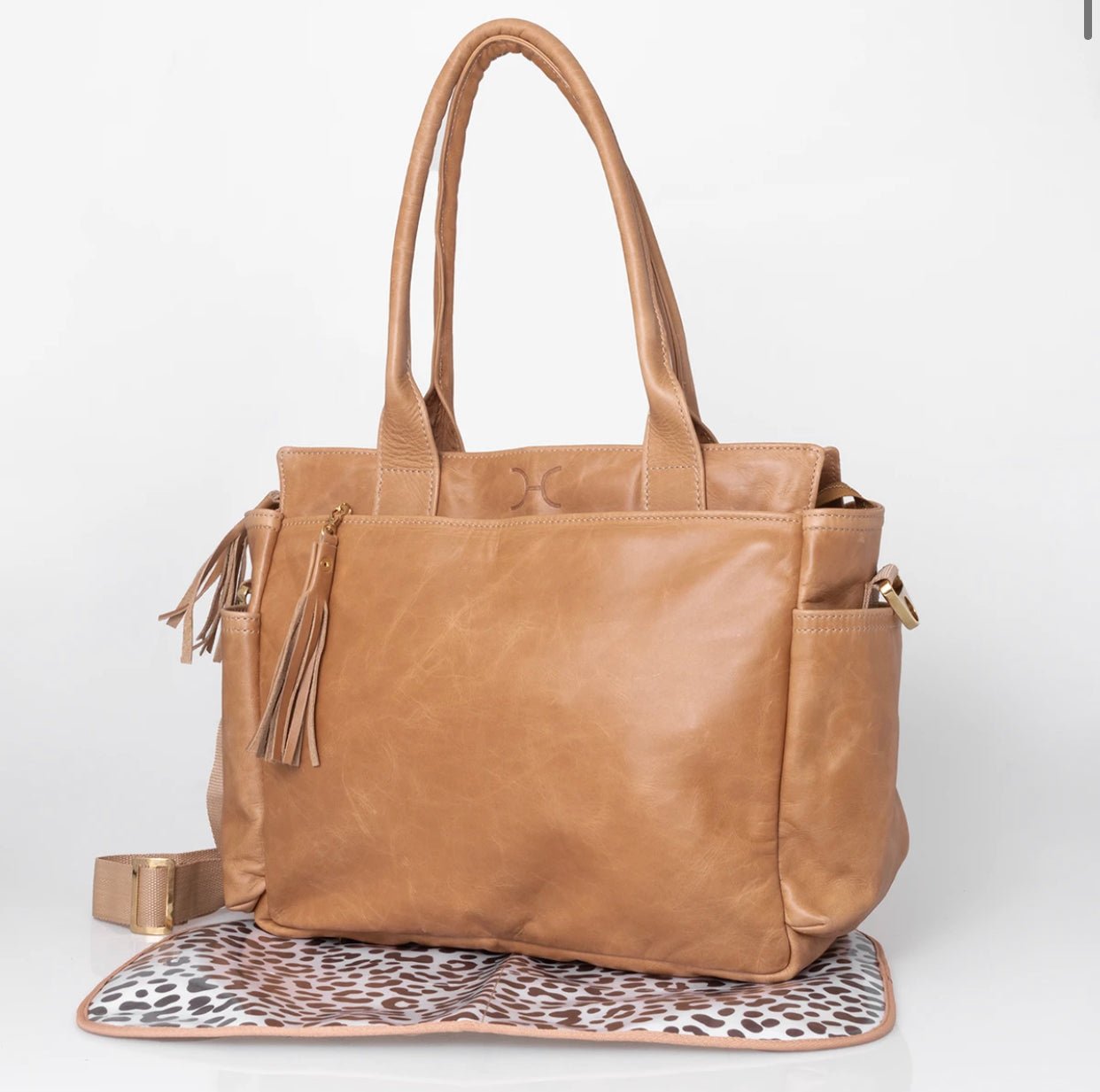 Noa Nappy bag Leather (view all options) - Liley and Luca