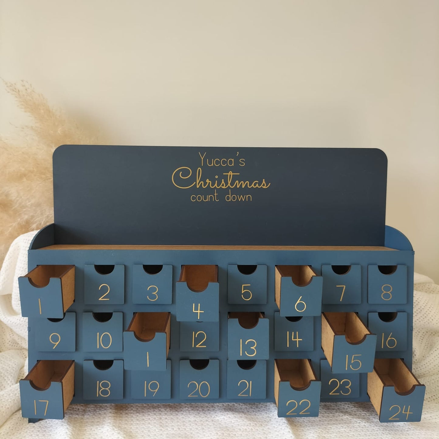 Personalised Advent Calendar Box - Liley and Luca