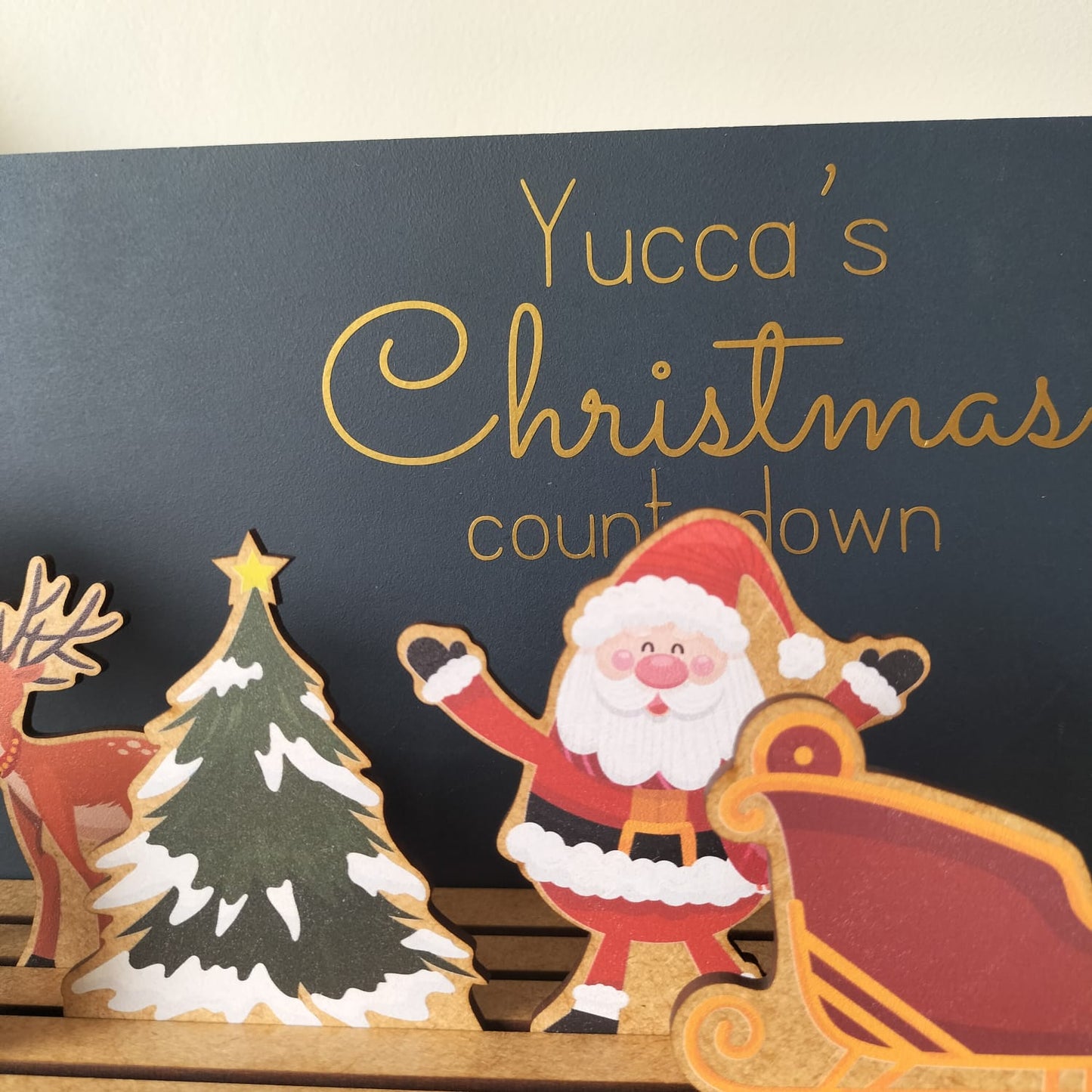 Personalised Advent Calendar Box - Liley and Luca