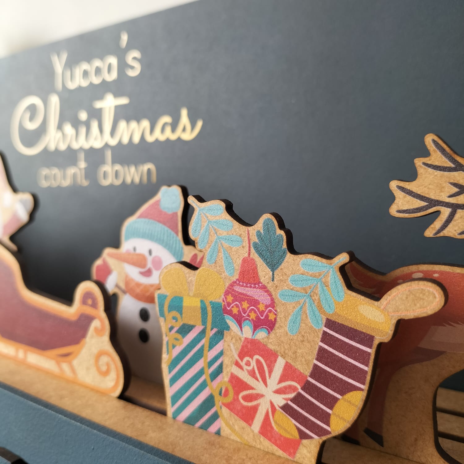 Personalised Advent Calendar Box - Liley and Luca