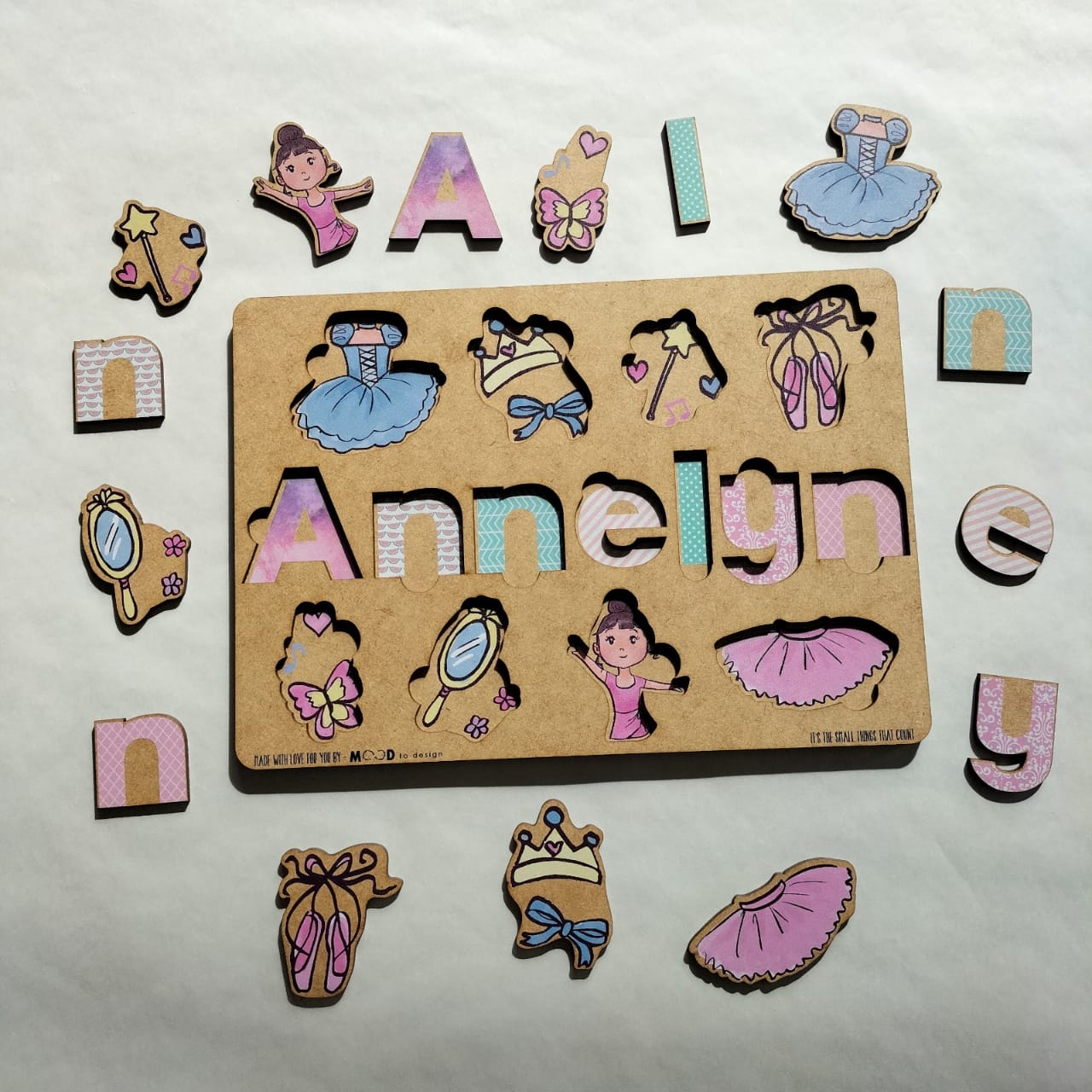 Personalised Name Puzzles - Liley and Luca