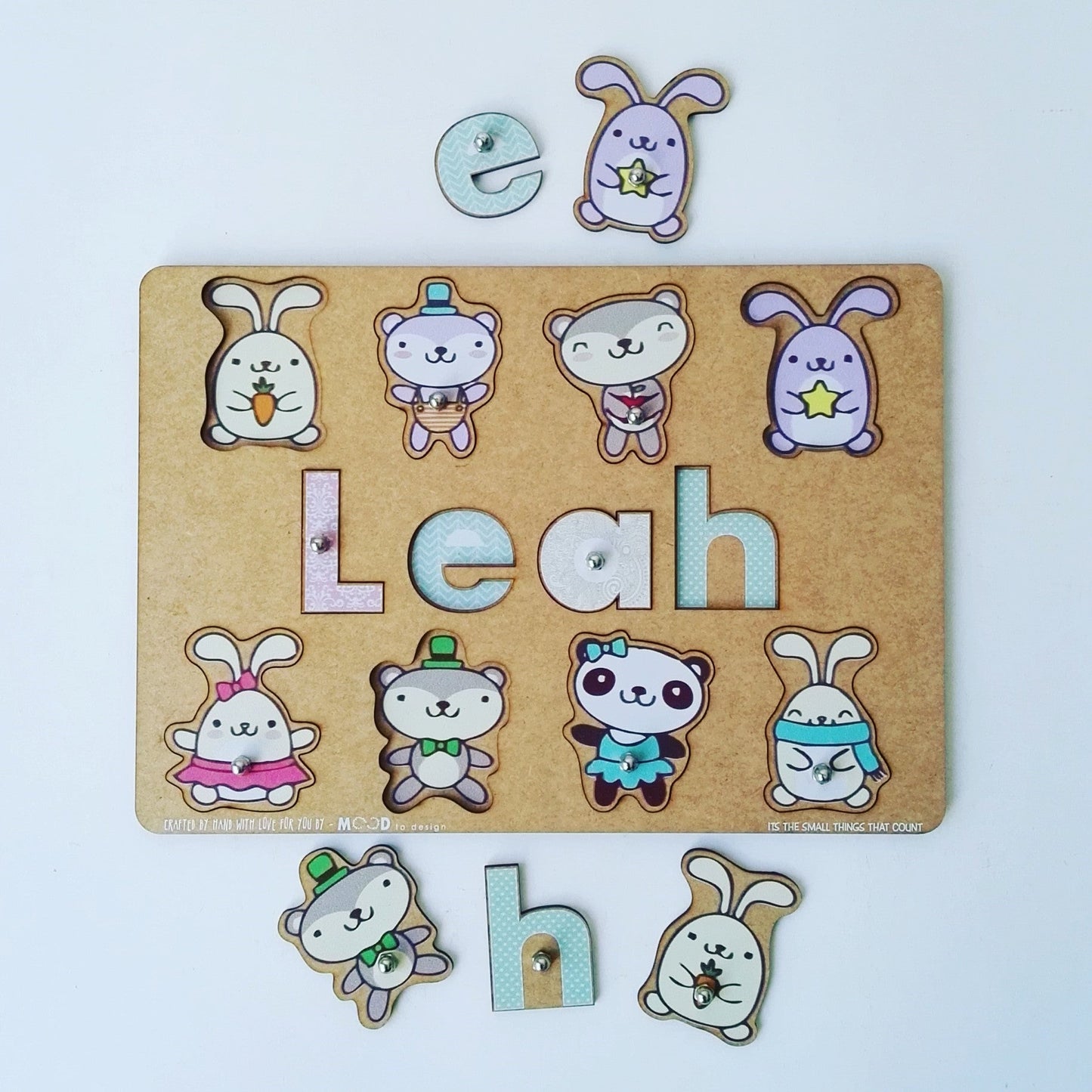 Personalised Name Puzzles - Liley and Luca