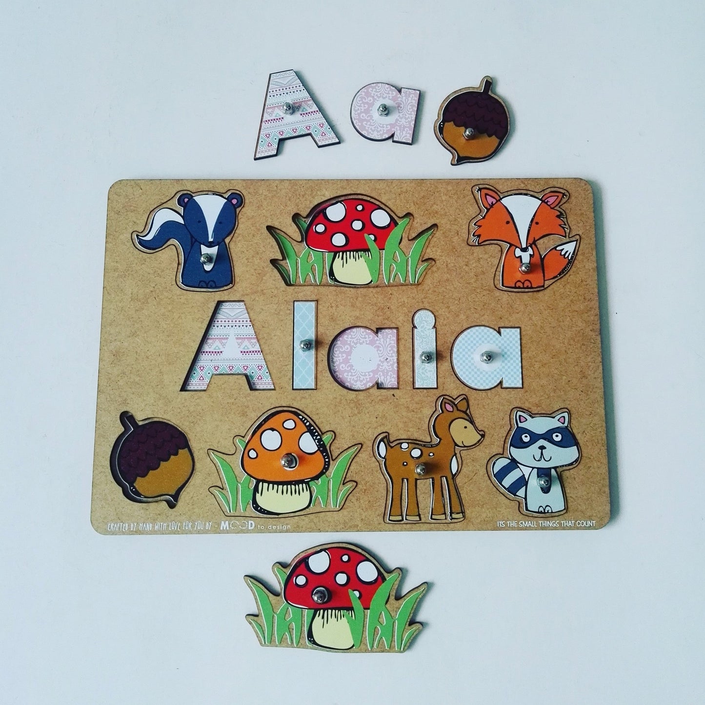 Personalised Name Puzzles - Liley and Luca