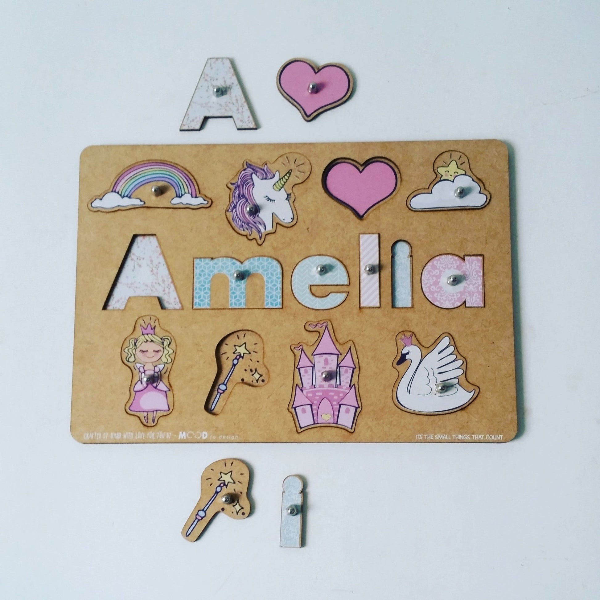 Personalised Name Puzzles - Liley and Luca