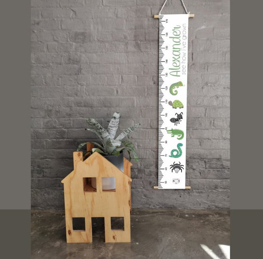 Reptiles Personalised Growth Chart - Liley and Luca