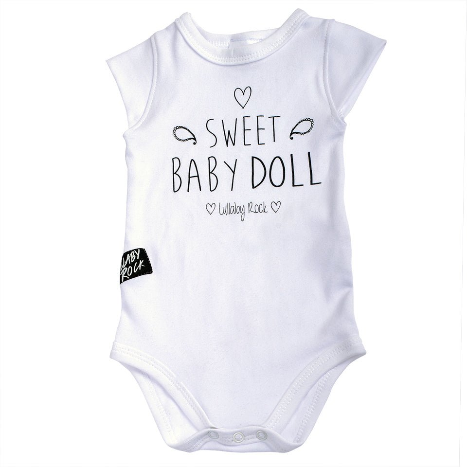 Sweet babydoll cap sleeve body vest - Liley and Luca