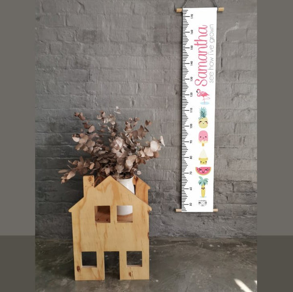 Tropical Personalised Growth Chart - Liley and Luca