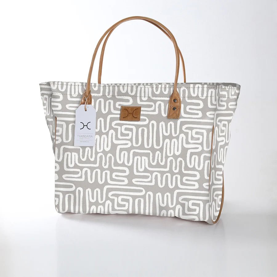 Utility Shopper Bag Laminated Fabric (view all options) - Liley and Luca