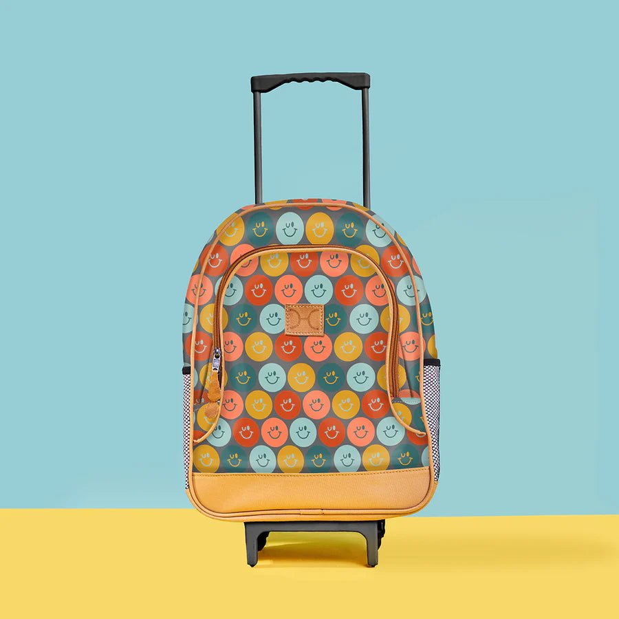Wheelie Backpack Laminated Fabric (view all options) - Liley and Luca
