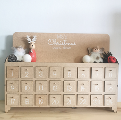 Personalised Advent Calendar Box